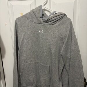 Under Armour Heather Gray Pullover Hoodie